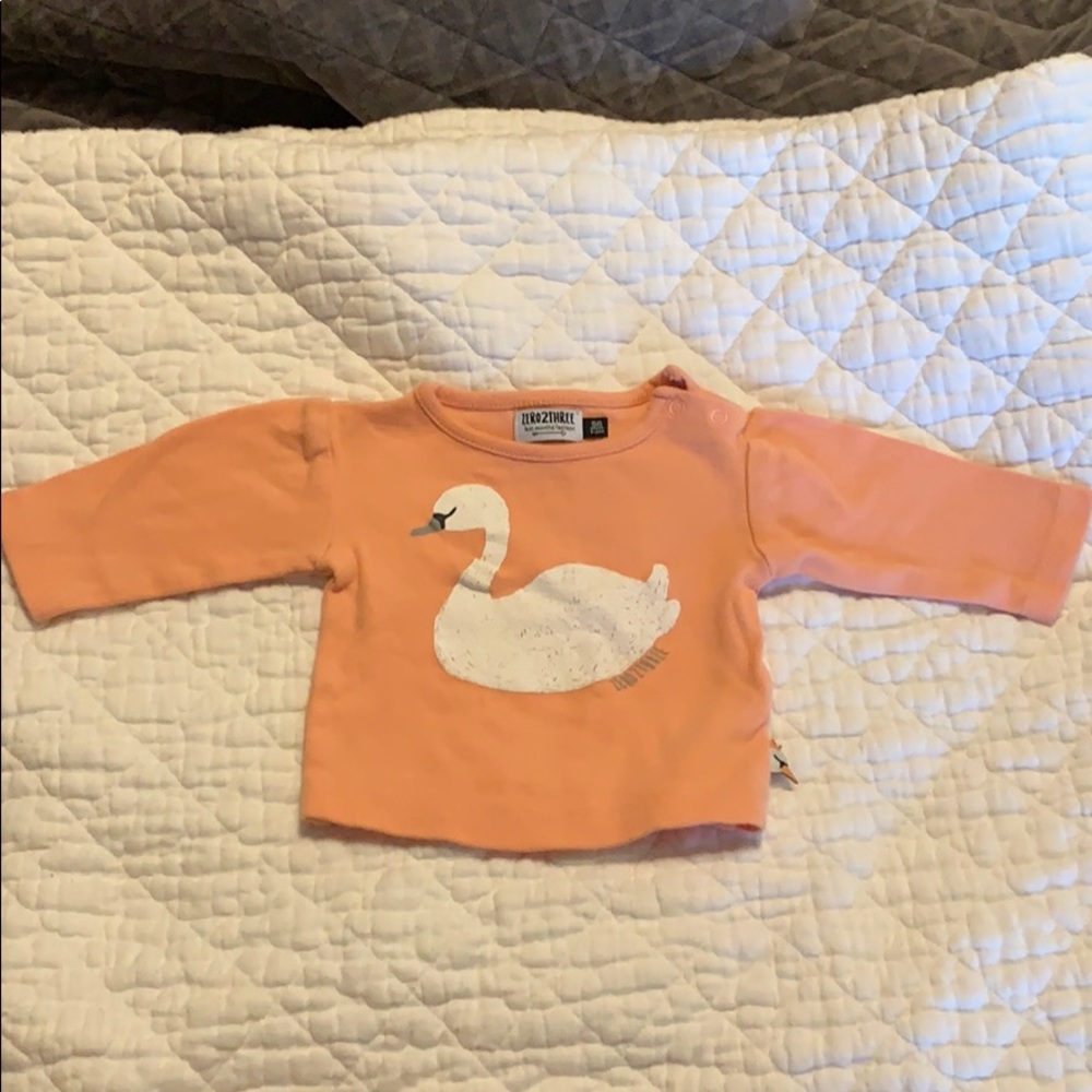 Zero2three sweatshirt 1-3 month